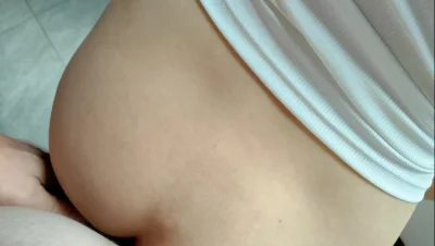 [原创] 杭州夫妻之第一次落地窗前后入老婆，紧张到屌半软